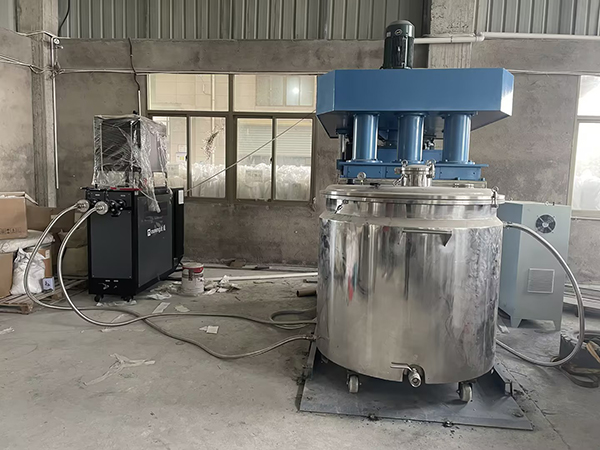 仿石漆生產物料混合反應釜專用油溫機「歐能機械」