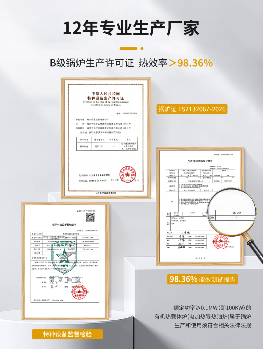 1200KW有機熱載體鍋爐
