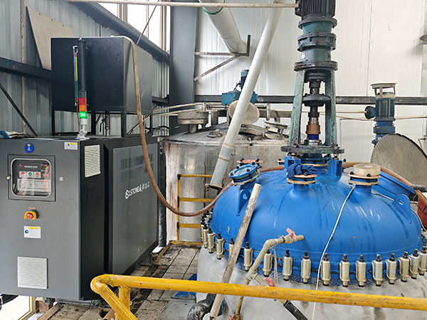 化肥生產搪瓷反應釜加熱油溫機「歐能機械」